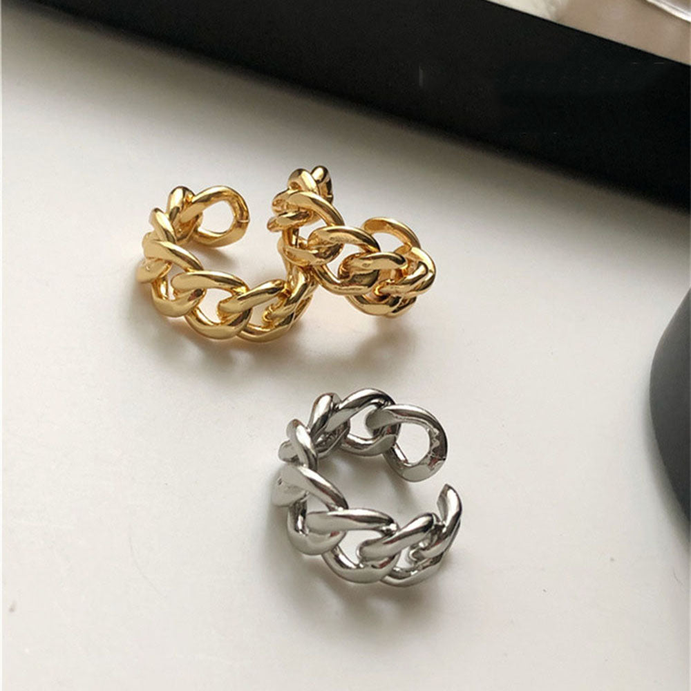 Link Up Rings- Gold and Silver - Trendznstuff