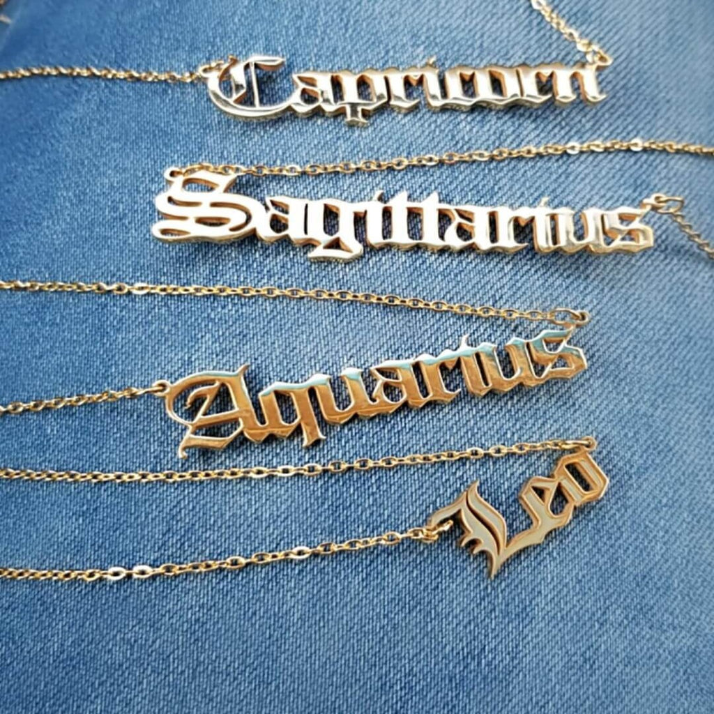 What's Your Sign Necklace - Trendznstuff