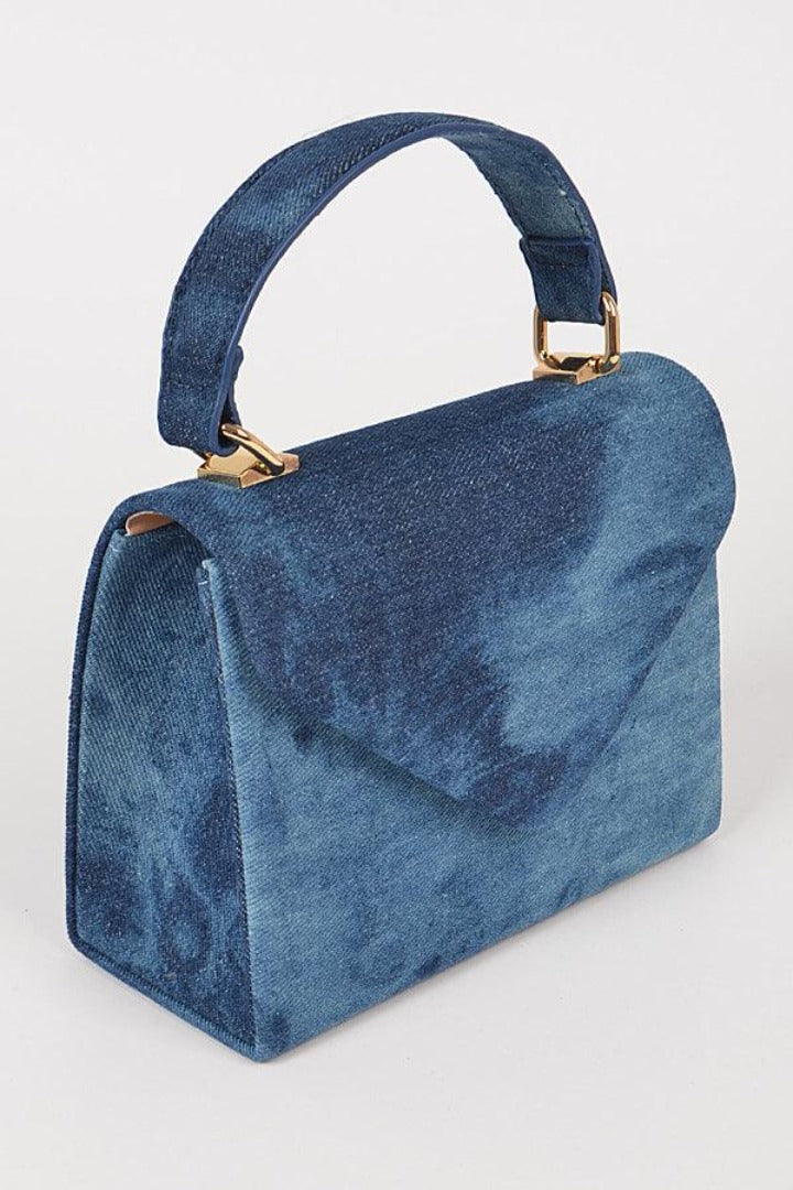 Best Friend Denim Handbag,  Dark Blue - Trendznstuff